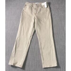 Abercrombie & Fitch The 90s Straight Ultra High Rise Jeans Beige 29 8S